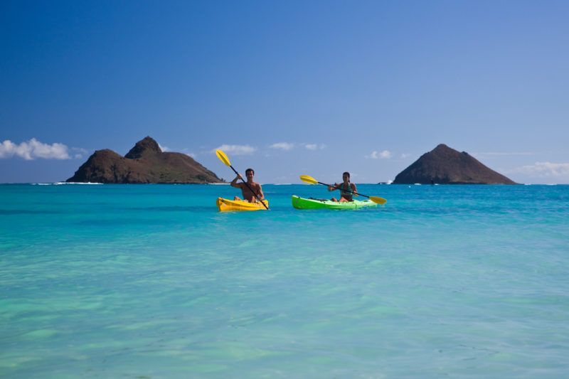 Lanikai Beach is considered to be one of the world's most prettiest beaches.