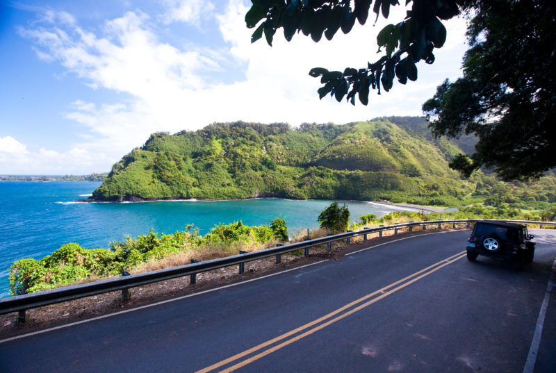 Road to Hana: Ocean view. Hawaii travel. Things to do in Maui. Things to do in Hawaii.