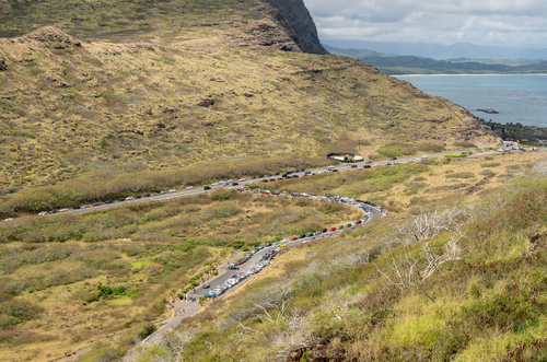 Makapuu Lighthouse Trail: Parking. Hawaii travel. Things to do in Oahu. Things to do in Hawaii.
