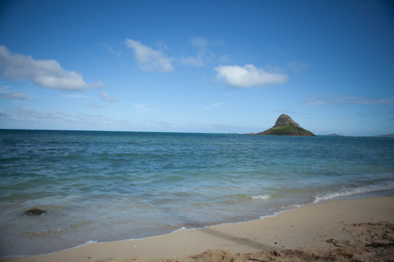 Mokolii island is more commonly known as Chinaman's Hat.