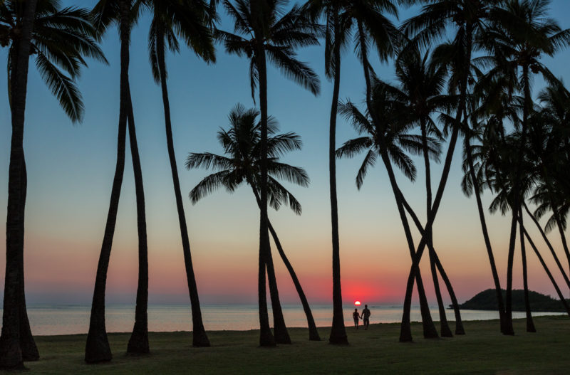 Sunset at Molokai.