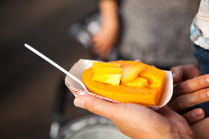 Papaya for breakfast