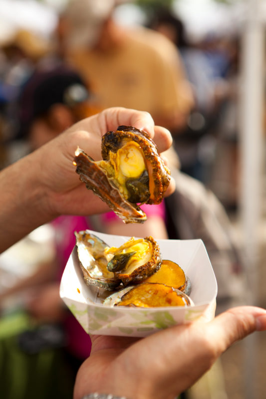 Abalone is not just a famous Big Island food, it's a tasty worldwide food, too!