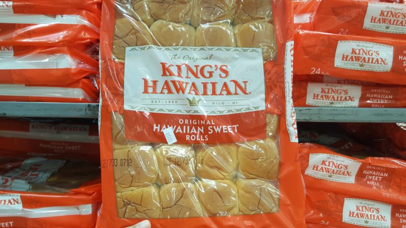 King's Hawaiian sweet rolls are great for sliders.