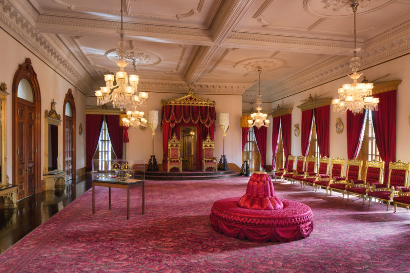 Iolani Palace throne room