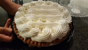 Sweet potato haupia pie from Ani's Bake Shop