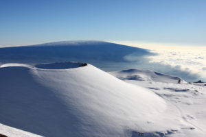 Snow on Mauna Kea