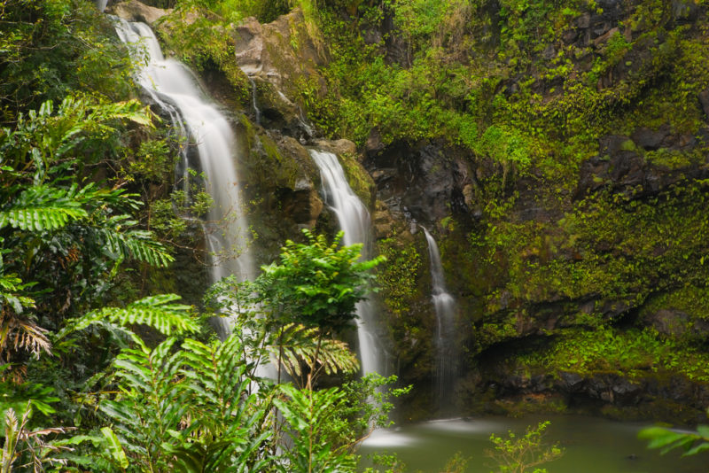hawaii waterfalls