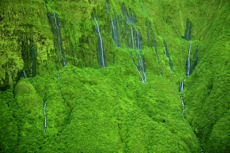 Hawaii waterfalls