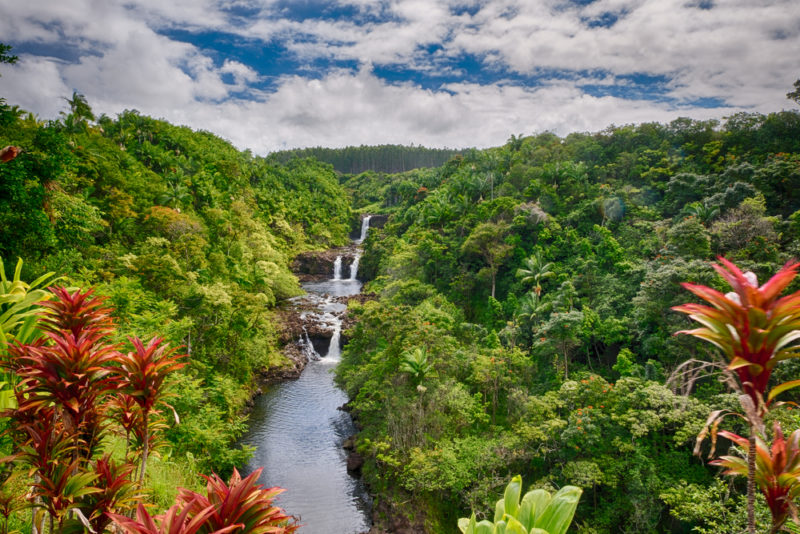 hawaii waterfalls