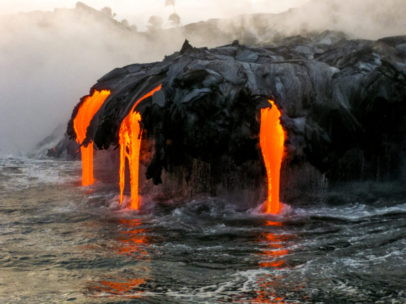 Big Island volcano tours are still open for business.