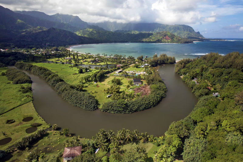 Hanalei beach