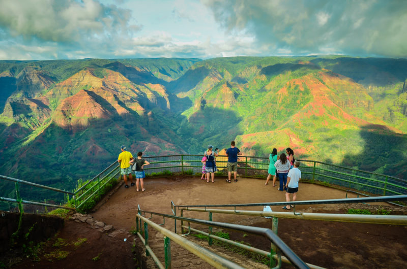 Waimea Canyon trail