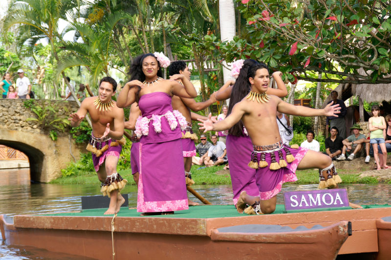 Polynesian Cultural Center Afternoon Show.