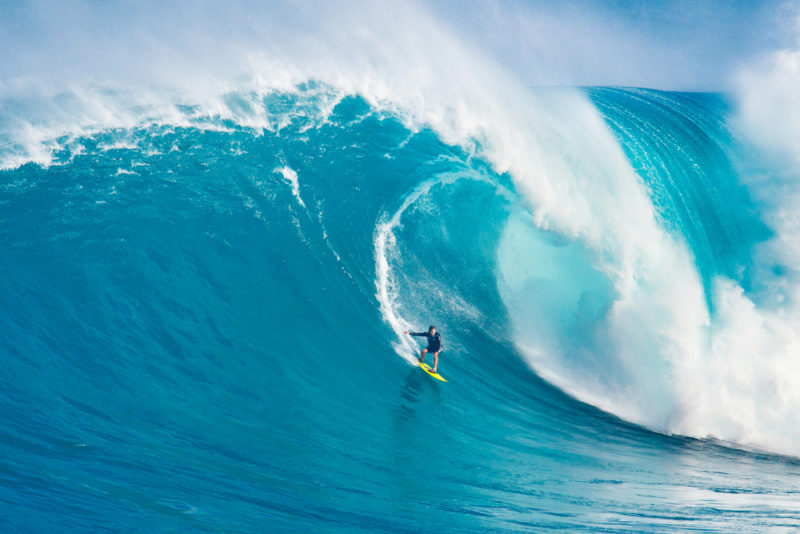 Why you shouldn't visit Hawaii in June - you'll miss the big winter waves.