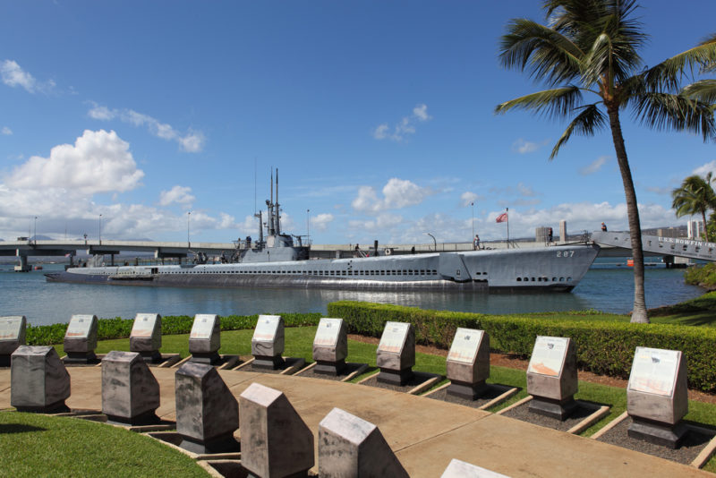 Pearl Harbor tickets are free.