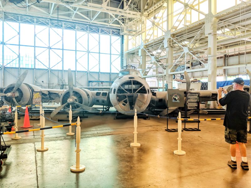 Pacific Aviation Museum's B-17 Flying Fortress - I have to agree with that name.