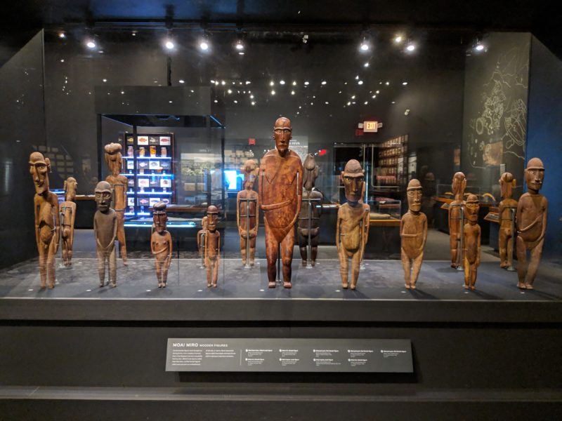 Wooden figures from Rapa Nui | Bernice Pauahi Bishop Museum