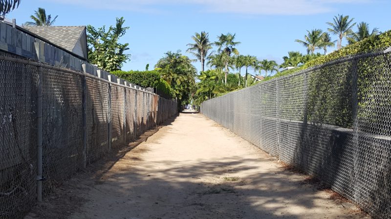 Kailuana beach access.