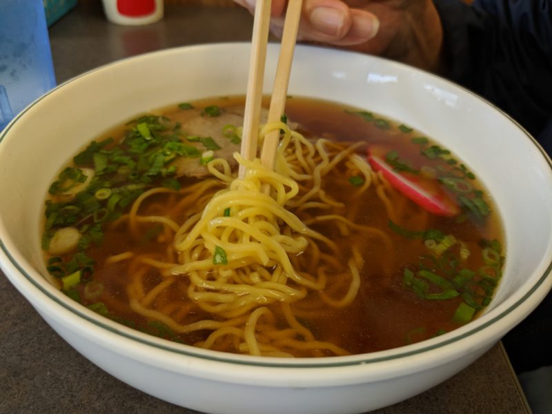 Ezogiku Noodle Cafe ramen.