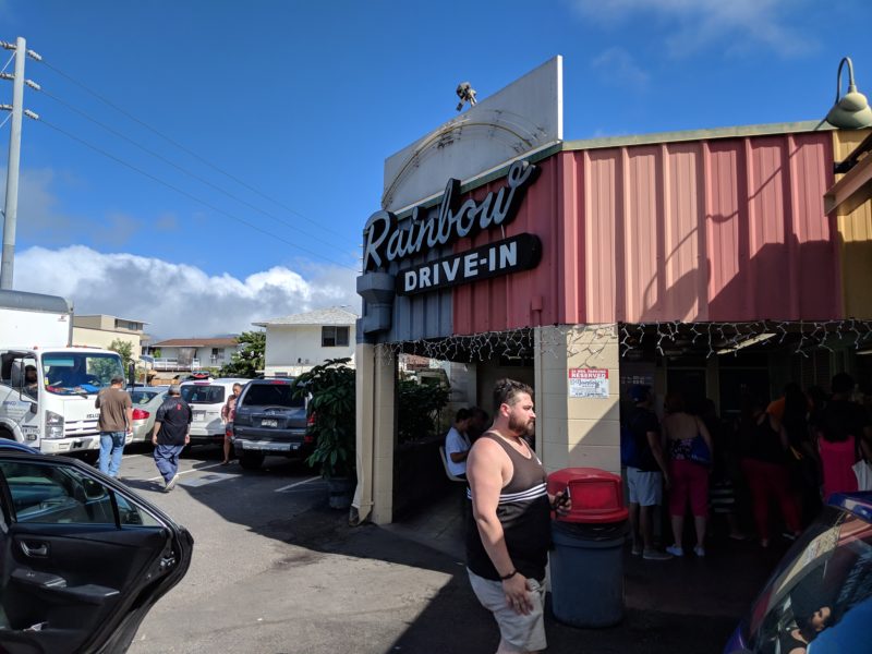 Places I LOVE - Rainbow Drive-In - Honolulu, Hawaii - Handrafted