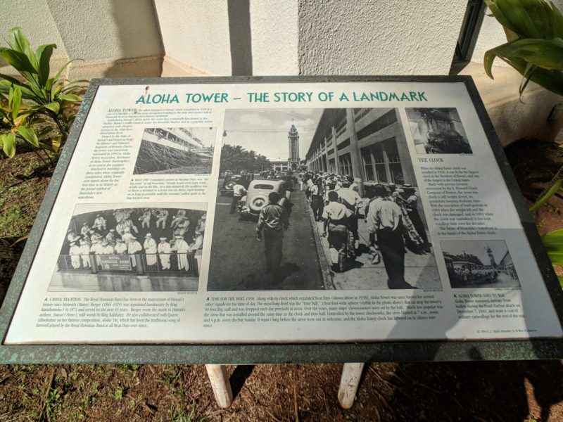 Learn more about the history of Aloha Tower Marketplace.