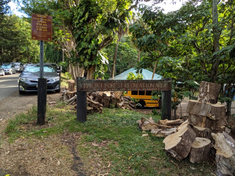 Makiki Forest Recreation Area.