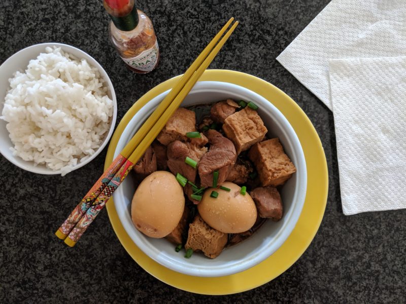 Shoyu Pork And Eggs