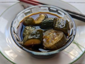 Pickled Cucumbers With Sichuan Peppers