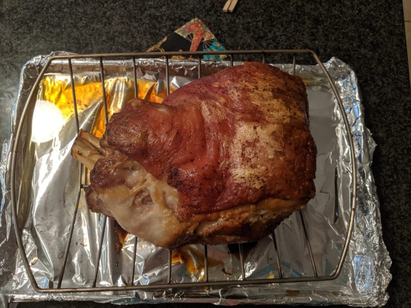 Roast pork butt