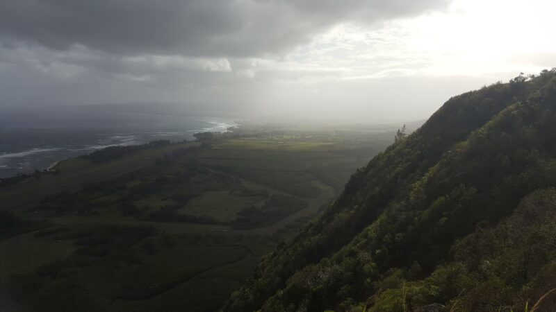 Kealia Trail Is A Switchback With Ocean Views