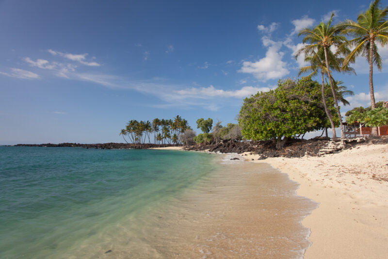 Stop At Mahaiula Beach After You Arrive In Kona