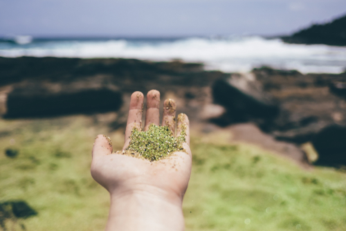 Papakolea Is One Of Four Green Sand Beaches In The World