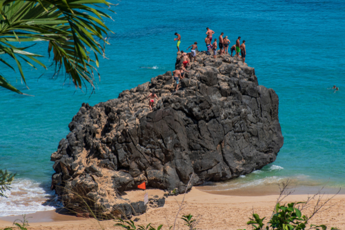 Waimea Bay For A Beautiful Beach Day