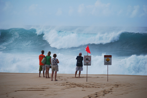 Waimea Bay For A Beautiful Beach Day