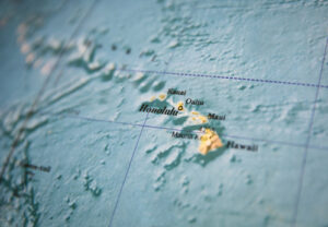 A map of the Hawaiian Islands. How do you choose the best Hawaiian Island to visit?
