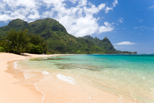 Haena Beach in Kauai.