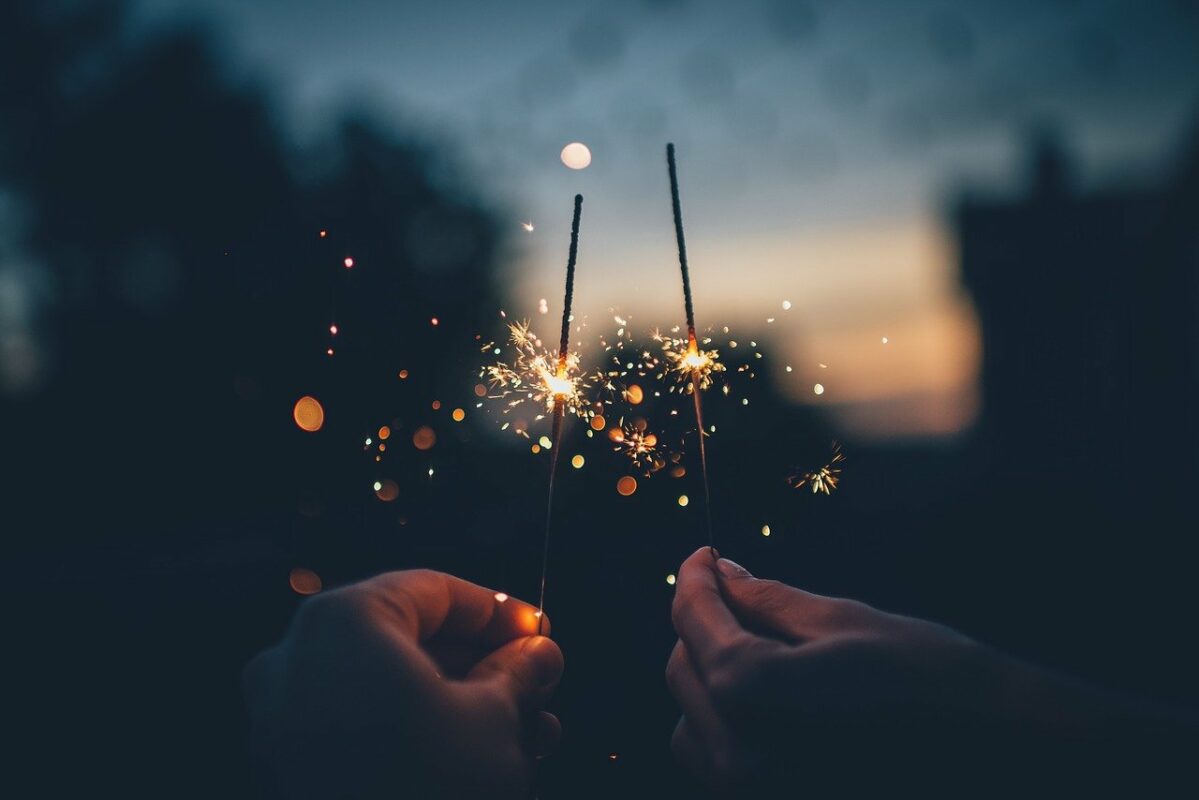 Sparklers.